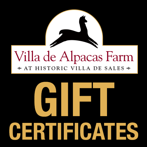 Villa De Alpacas Farm Gift Certificates