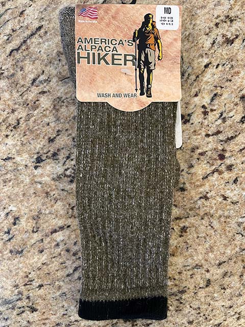 America's Alpaca Hiker Socks